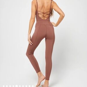 L*Space Go the Distance Jumpsuit Size M NWT